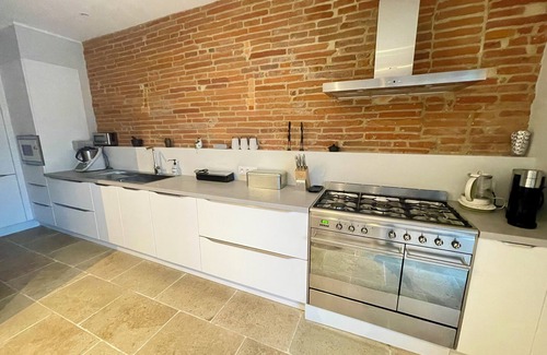 Guilhemery House | 200m2 house with wood-burning stove and swimming pool in downtown Toulouse