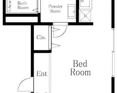 Higashinippori Apartment | 202Room,7-minute walk from Uguisudani Station located on the 2nd floor of an apartment-style building Twin room No elevator