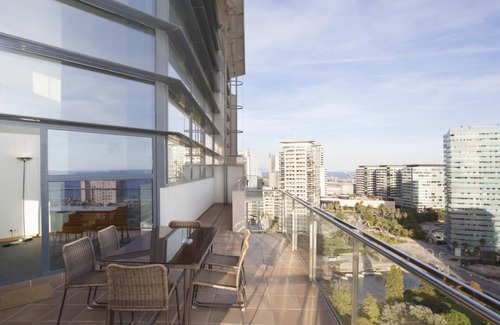 Diagonal Mar i el Front Maritim del Poblenou Apartment | 252 Exclusive Beachfront Penthouse w/Pool I