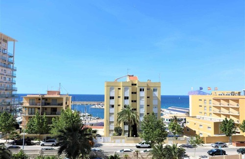Calpe Apartment | 25D TB 2nd line of the beach with sea views