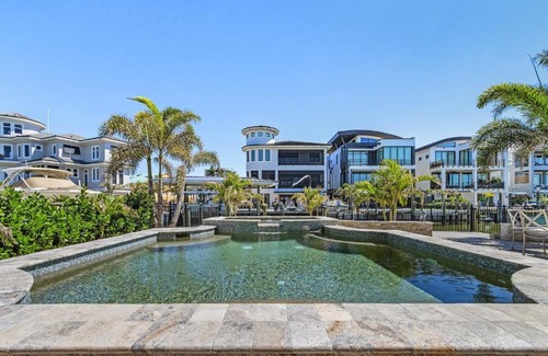 Fort Myers Beach House | 260 Coastal Luxe Retreat- 5BD 4,5BA, Pool & Spa, Water Views home