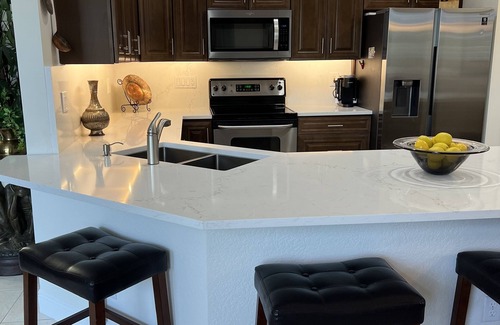 Central Naples Villa | 2700 Square Foot Villa/Single Family Lake View pool home in Briarwood, Naples,