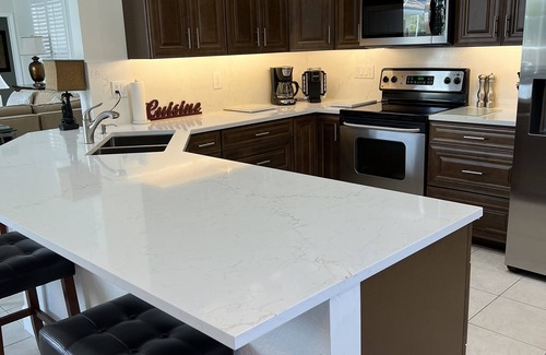 Central Naples Villa | 2700 Square Foot Villa/Single Family Lake View pool home in Briarwood, Naples,