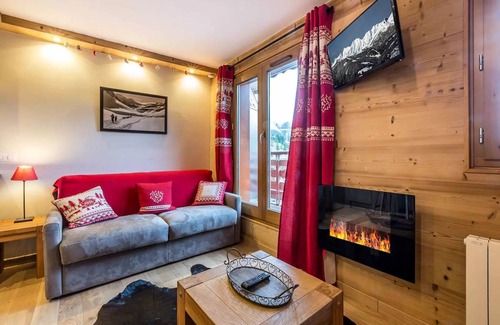 Meribel-Mottaret Apartment | 28 m² Studio flat ∙ 1 bedroom ∙ 4 guests
