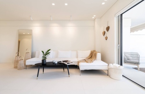 Varkiza Apartment | 2BD Boho Sea View Apartment by The Olon