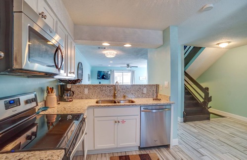 Miramar Beach House | 2BR 2.5 Bath Gulfview Across from Pompano Joes
