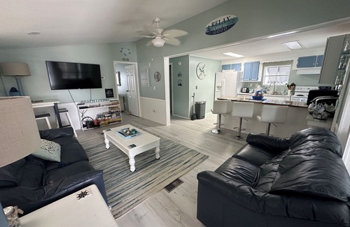 Garden City House | 2BR 2BA Close to Beach/Pool with Golf Cart, Oceanside Village, Surfside Beach SC