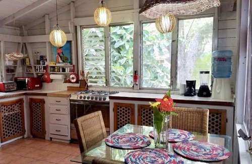 Antoneys Cay House | 2BR Beach House Dolphin Views DAILY From LARGE DECK A/C Utilities INCL.