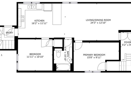 Kirkendall North Apartment | 2BR Modern Home - Near Mohawk College!