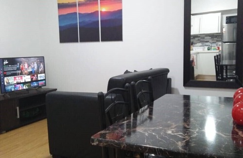 Makati House | 2BR Unit at Acqua Private Residences with Netflix + Wifi across Rockwell Makati