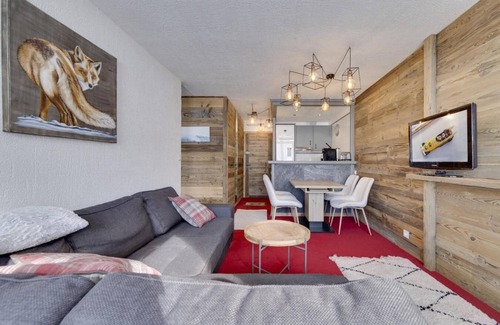 Le Lavachet Apartment | 2nd floor, balcony, tv, ski locker, 41m², Tignes