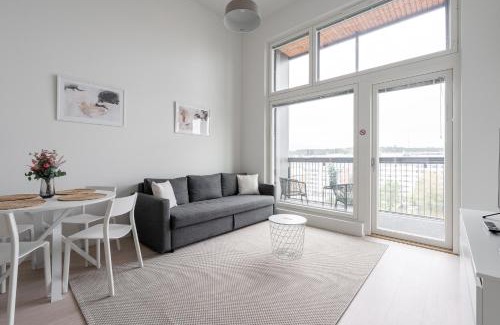 Tampere Apartment | 2ndhomes Tampere "Oodi" Loft Apartment - Brand New Top Floor Apt that Hosts 6