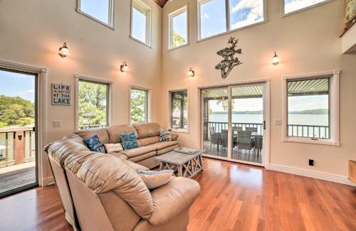 New Concord House | 3,000 Sq Ft A-Frame Home on Kentucky Lake with Dock!
