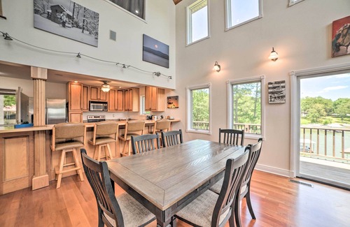 New Concord House | 3,000 Sq Ft A-Frame Home on Kentucky Lake w/Dock!