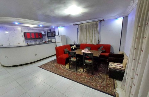 6th of October City Apartment | 3-Bedroom Apartment in Tebah Gardens Compound - 6th of October with AC, WiFi