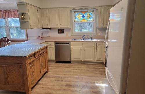 Michigan City House | 3-bedroom house in beautiful country setting with WiFi, AC.