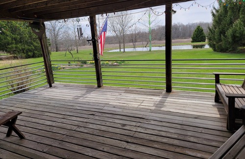 Michigan City House | 3-bedroom house in beautiful country setting with WiFi, AC.