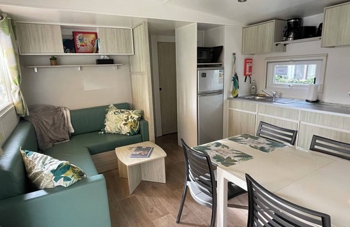 La Vallee House | 3-bedroom mobile home for 6 people - 5* campsite/20 minutes walk from the beach