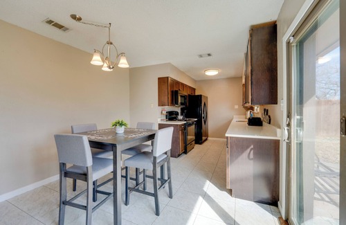 Denton Cottage | 3 Mi to Dtwn Denton: Getaway w/Furnished Patio!