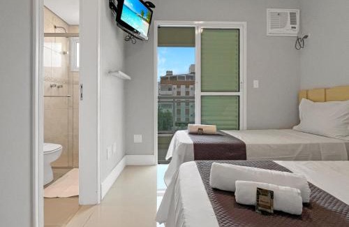 Balneario Cidade Atlantica Apartment | 3 Suites Gourmet Balcony AC Grill