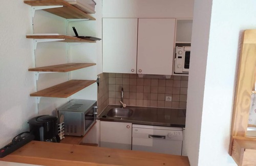 Termignon Apartment | 300m from resort center, 1st floor, balcony, tv, ski locker, 25m², Termignon-la-Vanoise