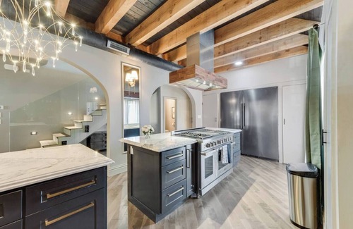 Junius Heights House | 3BR luxury home w/ private pool, Peloton, and gourmet kitchen.