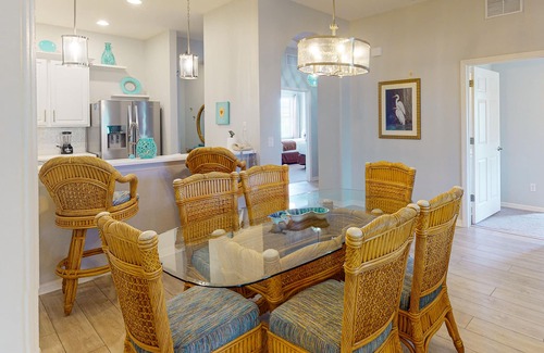 Bahama Bay Condo | 3rd floor condo w/restaurant, balcony, near theme parks, sauna, shared pools