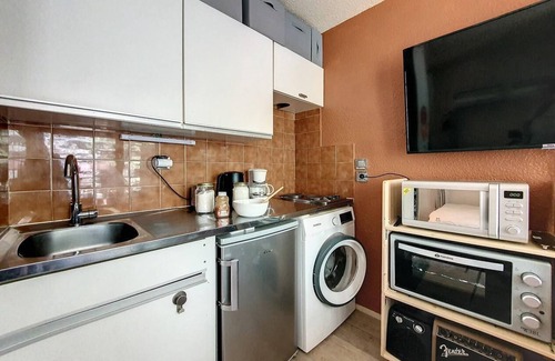 Reberty Apartment | 3rd floor, tv, ski locker, 17m², Les Menuires