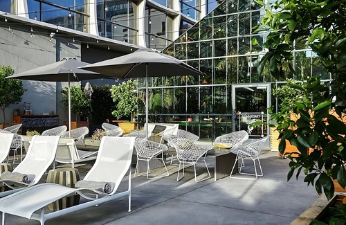 Wilshire Center House | 3x Hollywood Hills View Double Double Rooms at The LINE Hotel Los Angeles!
