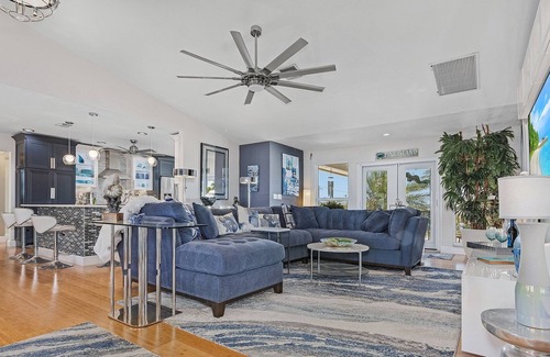 Saint James City House | 4/2 Pool Home with Downstairs Unit included, BOAT LIFT!