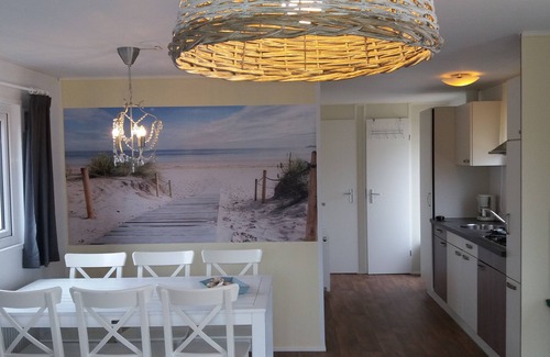 Petten Ski Chalet | 4. Beachhouse, 1km from Sea, Camping, Swimming Pool, Playground