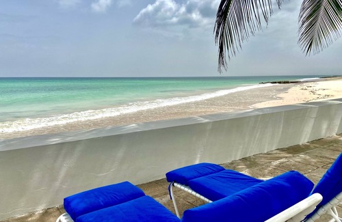 Oistins House | 4 Bedroom Oceanfront Villa - Near St. Lawrence Gap with Private Pool