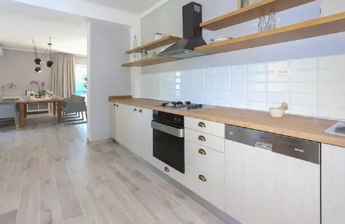 Kastel Stari House | 4 bedroom villa with heated pool, sea view and gym close to Split and Trogir.