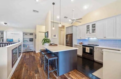 Palm City Villa | 4 Bedroom Waterfront Retreat with Pool & 95ft. Dock