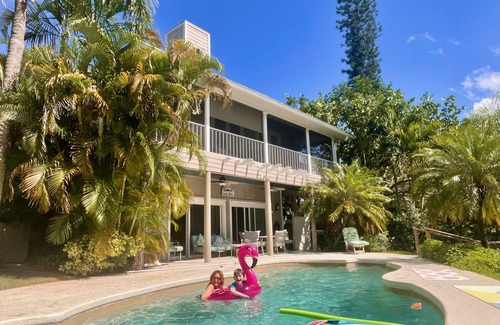 Palm City Villa | 4 Bedroom Waterfront Retreat with Pool & 95ft. Dock