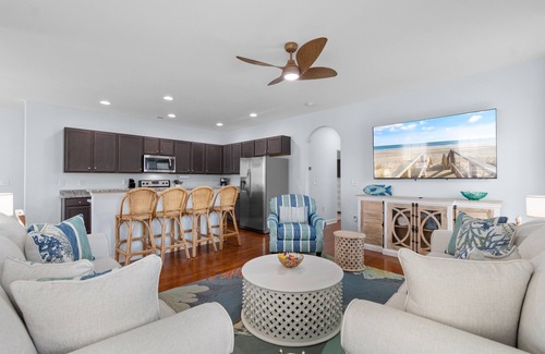North Myrtle Beach House | 4 BR Coastal Escape- Sleeps 12- Beautiful Design