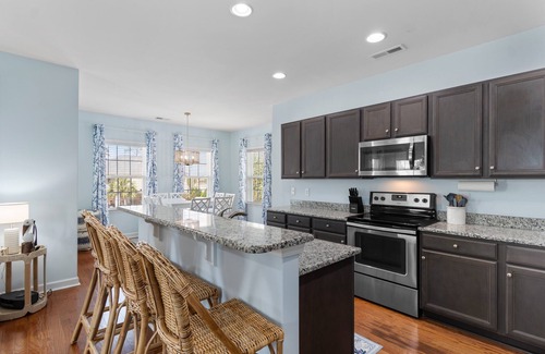 North Myrtle Beach House | 4 BR Coastal Escape- Sleeps 12- Beautiful Design