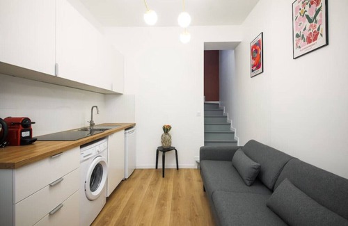 15th Arrondissement Apartment | 4#Duplex 2 Pers#Paris 15#Commerce#AC