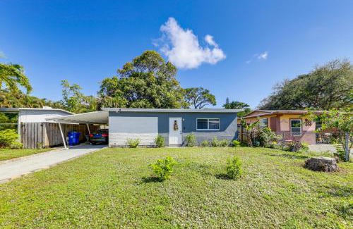 South Middle River House | 4 Mi to Ft Lauderdale Beach WFH-Friendly Home!