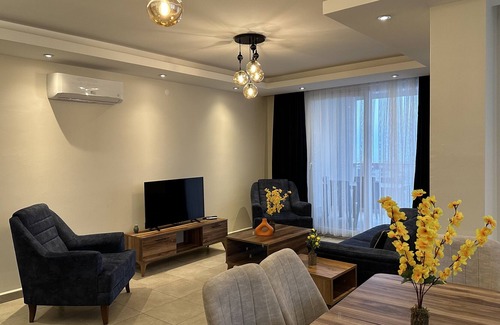 Alanya Villa | 4 Person, Apartment with Shared Pool - AWZ 251