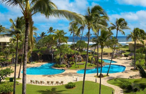 Hanamaulu Condo | 4 Star Oceanfront Resort, 4 Beautiful Pools, 2 Jacuzzis, Steps to Beach