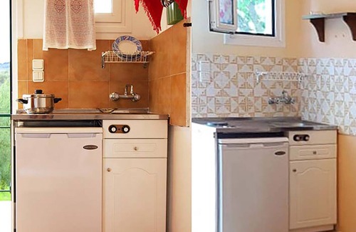 Neromilos Apartment | 4 Studios, 150 meters from the Sea (8 to 12 persons)