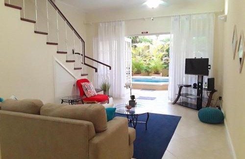 Fitts Village Apartment | #4 Westland Villa with pool across from West Coast beach