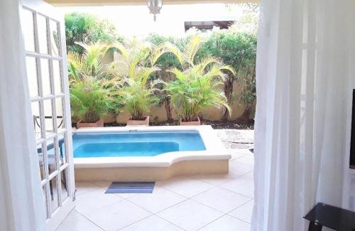 Fitts Village Apartment | #4 Westland Villa with pool across from West Coast beach