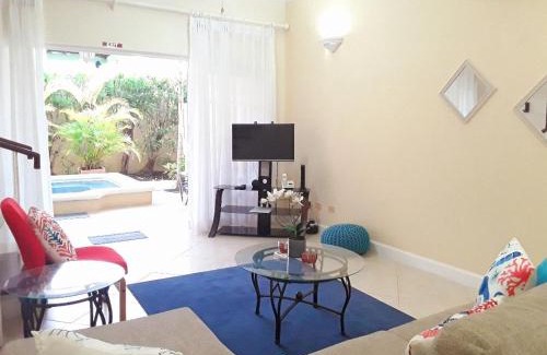 Fitts Village Apartment | #4 Westland Villa with pool across from West Coast beach