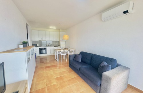 Almadraba-Canyelles Apartment | 4. Wonderful sea views with communal pool