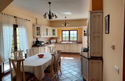 Vinuela House | 400m² Rustic Spanish Cortijo with Stunning Lake & Mountain view