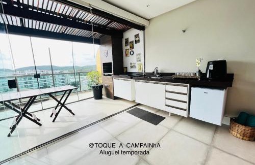 Cabo Frio Apartment | 401 Cobertura c JACUZZI priv AC BEIRA MAR