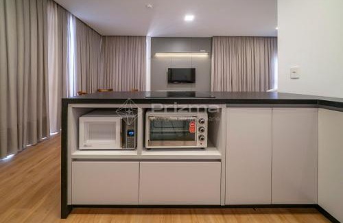 Centro Apartment | 402 Flat Moderno e Bem Localizado a 120 metros da praia de Bombinhas Até 4 Pessoas