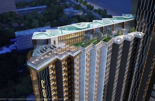 South Pattaya Condo | 40th Floor Luxury Sea View Room/Beach Front Luxury Property With 4 Pools & Bar
